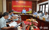 Politburo’s Inspection Delegation No.19 works in Tay Ninh province